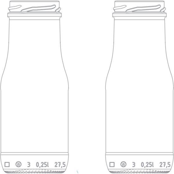 Milk Bottle 250ml Thumbnail