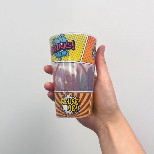 Reusable Event cup Half - oversized Thumbnail