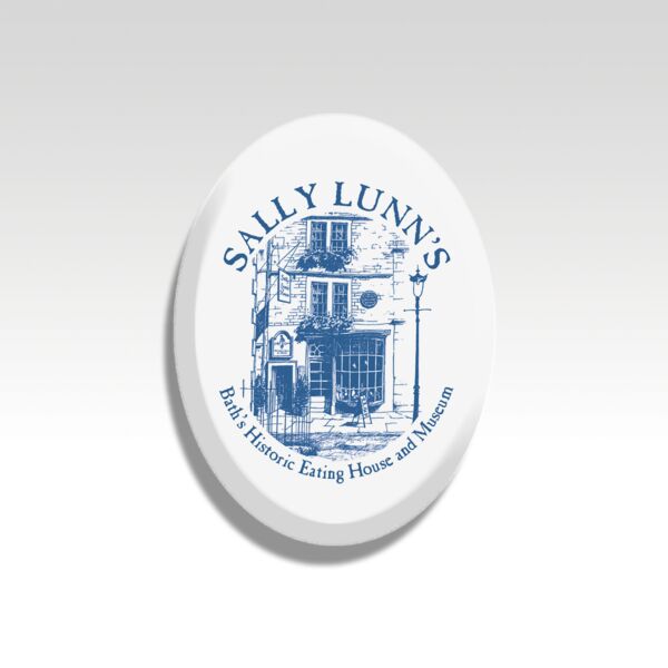 Oval Fridge Magnet Thumbnail