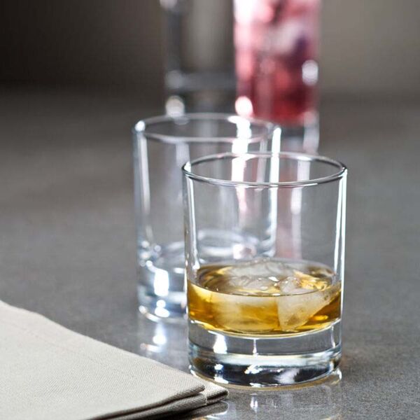 Side Whisky Tumbler Glass 7.75oz Thumbnail