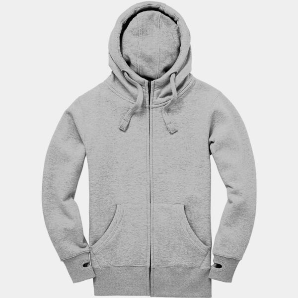 Peach Finish Zip Hoodie Thumbnail