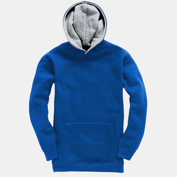Premium Contrast Kids Hoodie Thumbnail